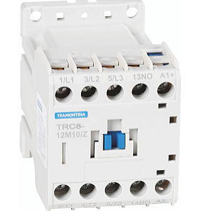 MINI CONTATOR TRIPOLAR 12A 24VCC TRC8-12M10/Z TRAMONTINA