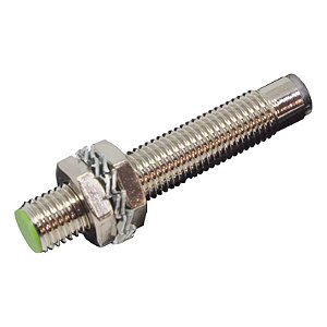 SENSOR INDUTIVO FACEADO M8 - SN: 1MM - NPN C/ CONECTOR M8 - 1NA  I8-1-DNA-K8