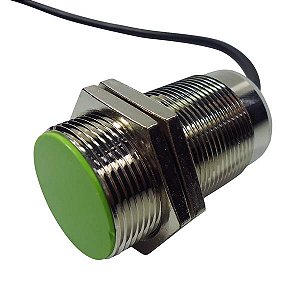 SENSOR INDUTIVO FACEADO M30 SN: 10MM - PNP 4 FIOS -1NA + 1NF C/ PROTEÇÃO CONTRA CURTO CIRCUITO (I30-10-CPC) METALTEX