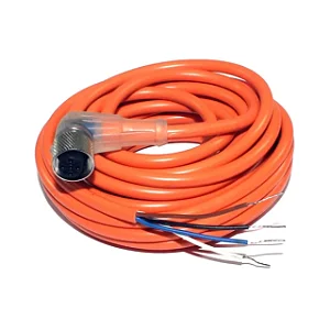 CABO COM CONECTOR PARA SENSOR M8 90G 3 PINOS 2 METROS M8 K8-A-2M METALTEX