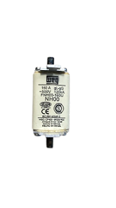 FUSIVEL NH00 160A 160U GL/GG 120KA EFEITO RETARDADO WEG