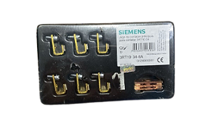 JOGO DE CONTATOS 3RT19 34-6A PRINCIPAIS PARA CONTATOR 3RT10 34 SIEMENS