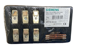 JOGO DE CONTATOS 3RT19 46-6A PRINCIPAIS PARA CONTATOR 3RT10 46 SIEMENS