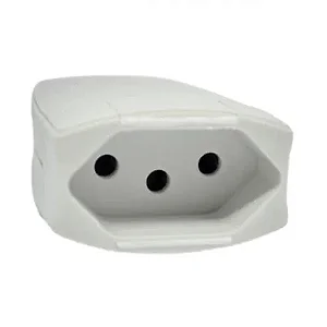 PLUGUE FEMEA PROLONGADOR 2P+T 10A CINZA 615975 PIAL