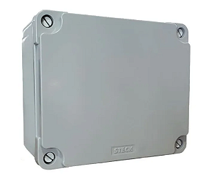 CAIXA DE PASSAGEM LIGHT 102X102X 55 SSX111 OPACA STECK