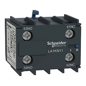 BLOCO DE CONTATO AUXILIAR FRONTAL NA+NF (LA1KN11 ) P/LC1K SCHNEIDER