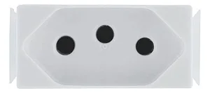 MODULO TOMADA 20A/250V 2P+T  BRANCA ARIA TRAMONTINA