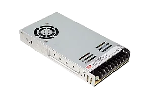 FONTE CHAVEADA COLMEIA 24V 14,6A 350W 110/220VCA (COM SELETOR DE TENSÃO) LRS-350-24 MEAN WELL