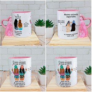 Caneca 'Melhores Amigas' - Celebre a Amizade com Estilo e Emoção!