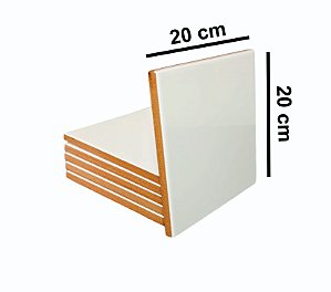 Kit Azulejo Resinado 20x20 Aladim Brindes (05 Unidades)