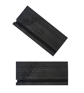 Kit Suporte De Madeira Preto 15,5cm Aladim Brindes (05 Unidades)