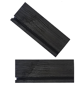 Kit Suporte De Madeira Preto 20cm Aladim Brindes (05 Unidades)