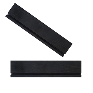 Kit Suporte De Madeira Preto 30cm Aladim Brindes (05 Unidades)