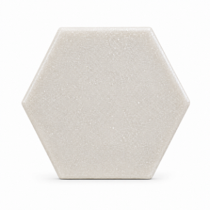 Kit Azulejo Resinado Mini Hexagonal PÉROLA 4,7X5,5 Aladim Brindes (05 Unidades)