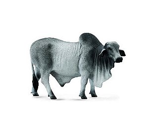 Figura Collecta - Touro Brahman - 14cm De Comprimento
