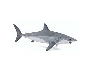 Figura Papo - Tubarão Mako - 15cm Comprimento
