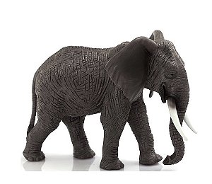 Figura Mojo - Elefante Africano - 13cm Comprimento