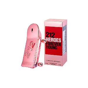 212 HEROES FOR HER CAROLINA HERRERA EAU DE PARFUM FEMININO