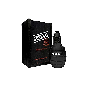 Arsenal Black Gilles Cantuel EDP Masculino 100ml