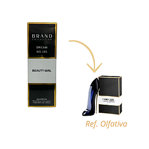 Brand Collection 126 - Perfume Feminino (Ref. Olfativa Good Girl Tradicional) 30ml