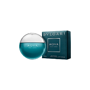 Aqva Pour Homme BVLGARI - Perfume Masculino - Eau de Toilette - 100ml