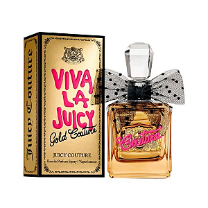 Viva La Juicy Gold Couture Juicy Couture - Perfume Feminino - Eau de Parfum 100ml