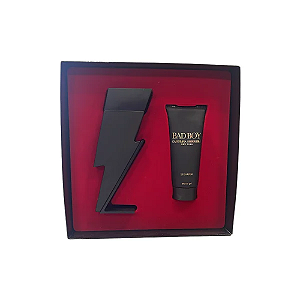 Kit Bad Boy Carolina Herrera Perfume Masculino Le Parfum 100ml + All Over Wash 100ml