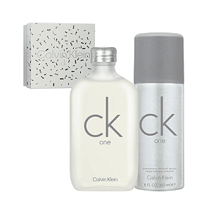 Kit Coffret Calvin Klein CK One Unissex Eau de Toilette