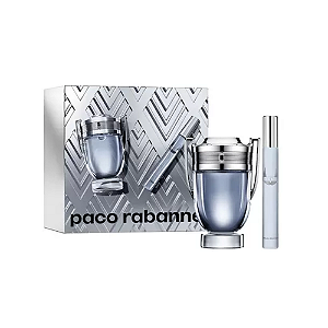 Kit Paco Rabanne Invictus Eau de Toilette 100ml + Miniatura Invictus 10ml