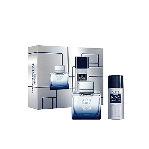 Kit King of Seduction Banderas Masculino - Eau de Toilette 100ml + Desodorante 150ml