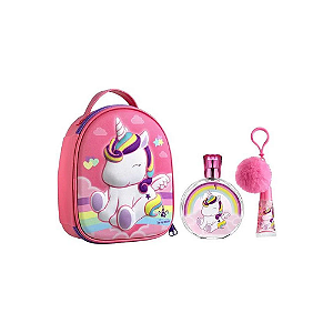 Kit Mochila Unicórnio - Menina