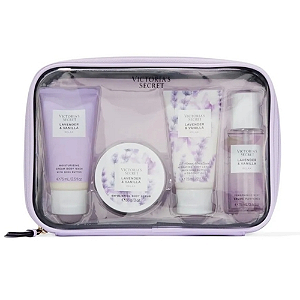 Kit Victoria's Secret Lavender & Vanilla Relax 75ml - 5 peças
