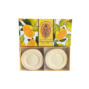 La Florentina - Sabonete CX c/ 2 Boboli Citrus 115G