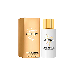 Loção Hidratante Corporal - Paco Rabanne Lady Million Sensual Body Lotion 200ml
