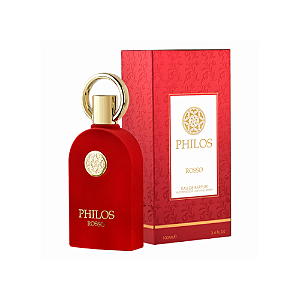 Philos Rosso - Perfume Árabe Feminino (Ref. olfativa ao Baccarat Rouge 540) 100ml