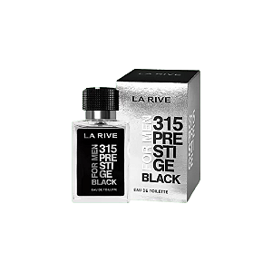 315 Prestige Black La Rive Eau de Toilette Masculino (Semelh. Olfativa 212 Vip Black) 100ml