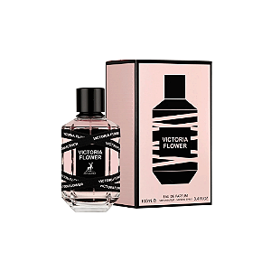 Victoria Flower Eau de Parfum Maison Alhambra - Perfume Feminino Árabe (Ref. Olfativa Flowerwerbomb) 100ml