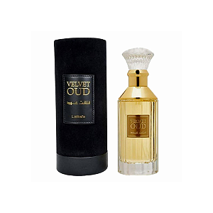 Velvet Oud Lattafa - Perfume Árabe Masculino (Ref. Olfativa Tom Fort Ombre) 100ml