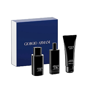 Kit Giorgio Armani Armani Code Edt - Perfume Masculino 3 Peças 75ml