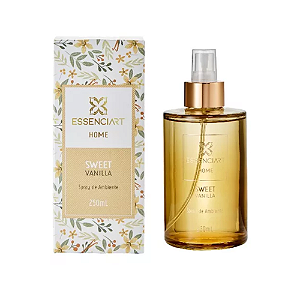 Spray de Ambiente Sweet Vanilla Essenciart Home 250ml