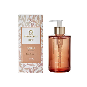Sabonete Líquido Warm Woods Essenciart Home 250ml