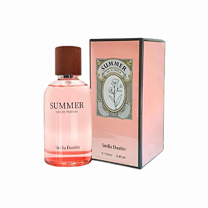 Summer Eau de Parfum Stella Dustin - Perfume Feminino (R. Olfativa Flowerbomb) 100ml