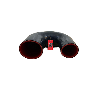 MANGOTE SILICONE 180º PRETO 2,75" X 2" - BEEP TURBOS