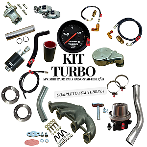 KIT TURBO AP CARBURADO PARA BAIXO S/ AR/DIREÇÃO