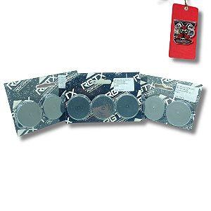 KIT SELOS DO BLOCO MOTOR AP EM ALUMINIO PRETO - RGTX