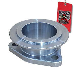 FLANGE ADAPTADOR W45 PADRAO 3 FUROS - AUTO BOOST