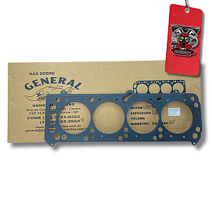 JUNTA DE CABEÇOTE GM VECTRA ASTRA 16v / S10 BLASER 8 E 16V 87MM X 1,80MM- GENERAL JUNTAS