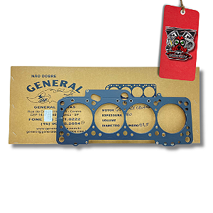 JUNTA DE CABEÇOTE MOTOR AP/GOLF 2.0 DE AÇO 83,5MM X 2,3MM - GENERAL JUNTAS