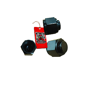 TAMPAO AEROQUIP 10AN FEMEA - PRETO - MTR