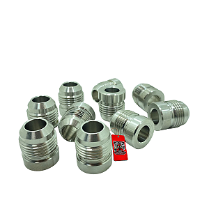 NIPLE AEROQUIP PARA SOLDA EM INOX - POKE